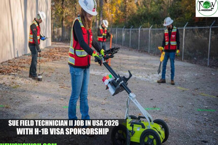 SUE Field Technician II Job in USA 2026 with H-1B Visa Sponsorship