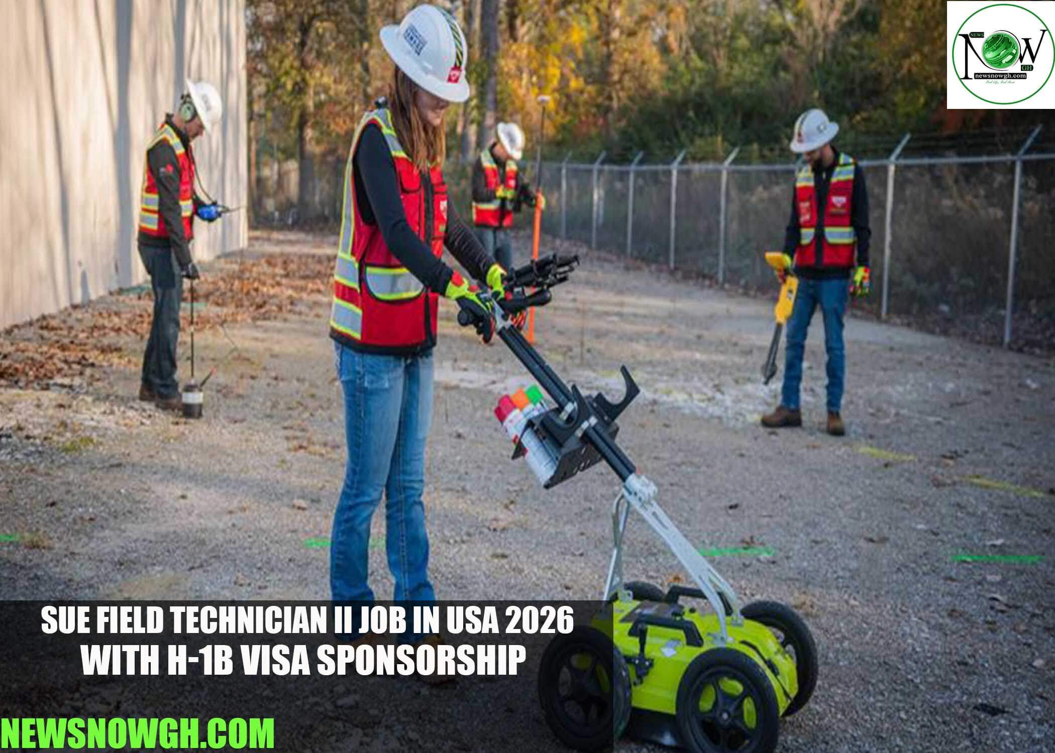 SUE Field Technician II Job in USA 2026 with H-1B Visa Sponsorship