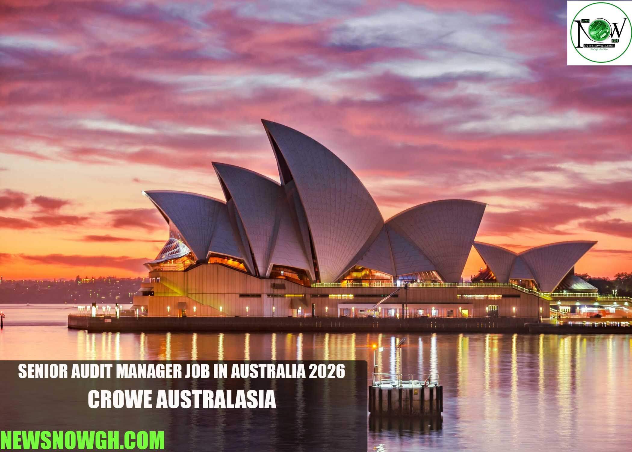 Senior Audit Manager Job in Australia 2026 | Crowe Australasia