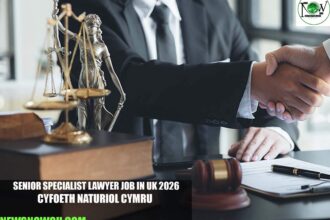 Senior Specialist Lawyer Job in UK 2026 | Cyfoeth Naturiol Cymru