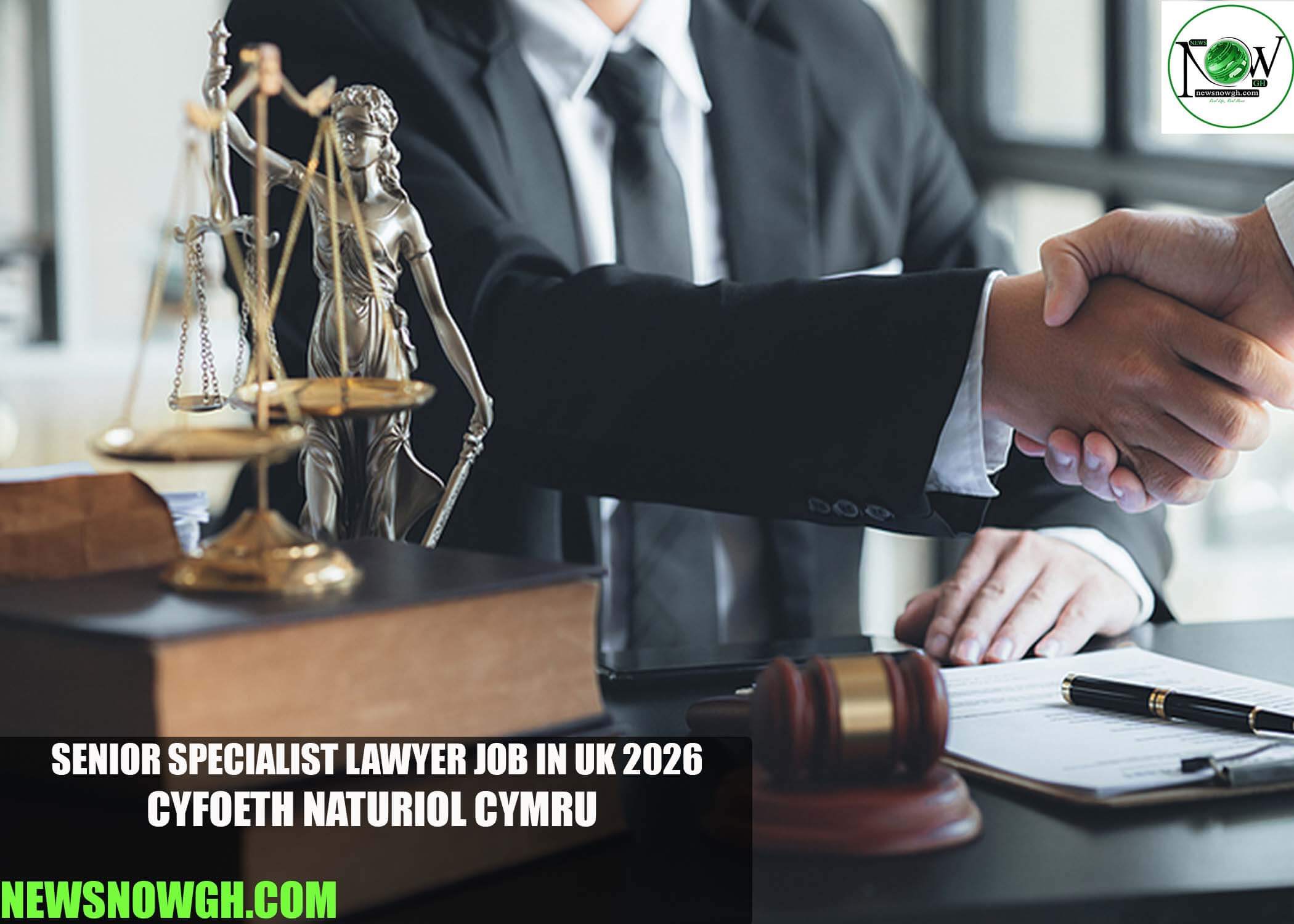 Senior Specialist Lawyer Job in UK 2026 | Cyfoeth Naturiol Cymru