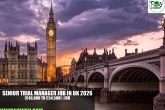Senior Trial Manager Job in UK 2026 | ICR