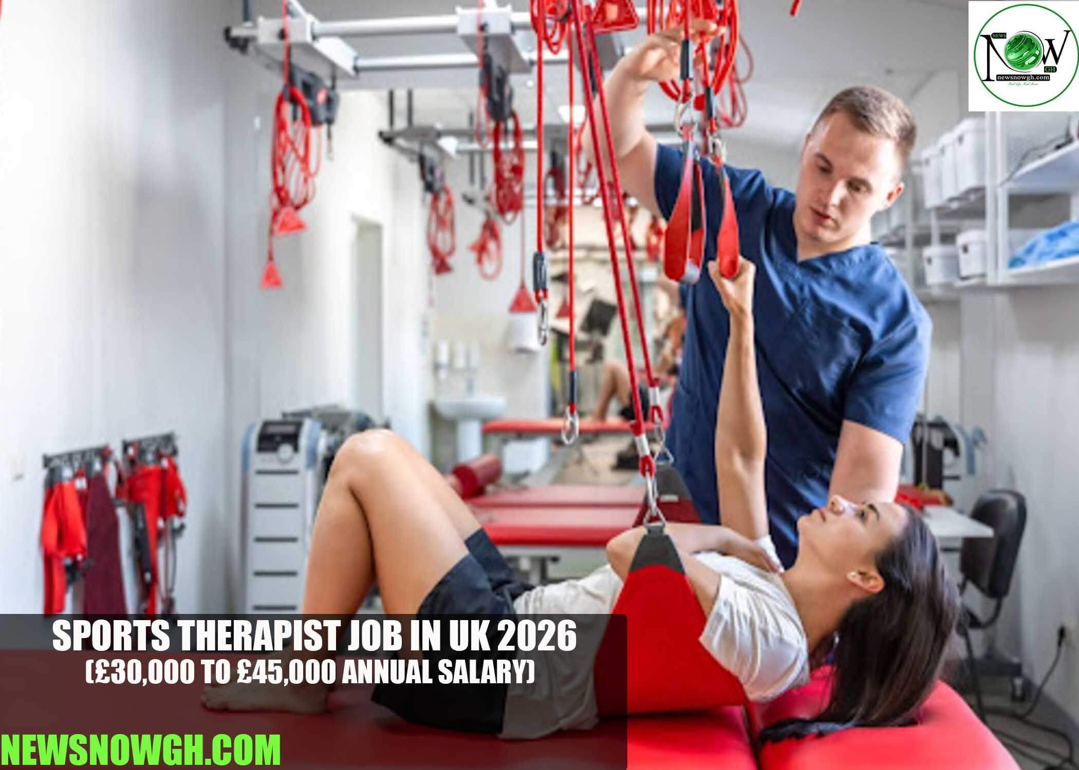 Sports Therapist Job in UK 2026