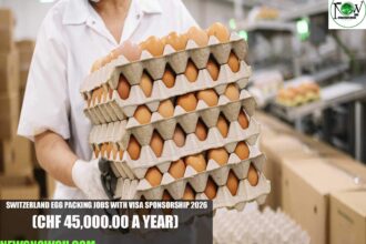 Switzerland Egg Packing Jobs with Visa Sponsorship 2026