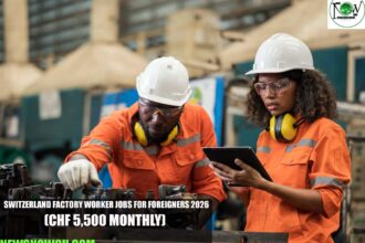 Switzerland Factory Worker Jobs for Foreigners 2026