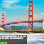 Team Development Coordinator Job in USA 2026 with H-2B Visa Sponsorship
