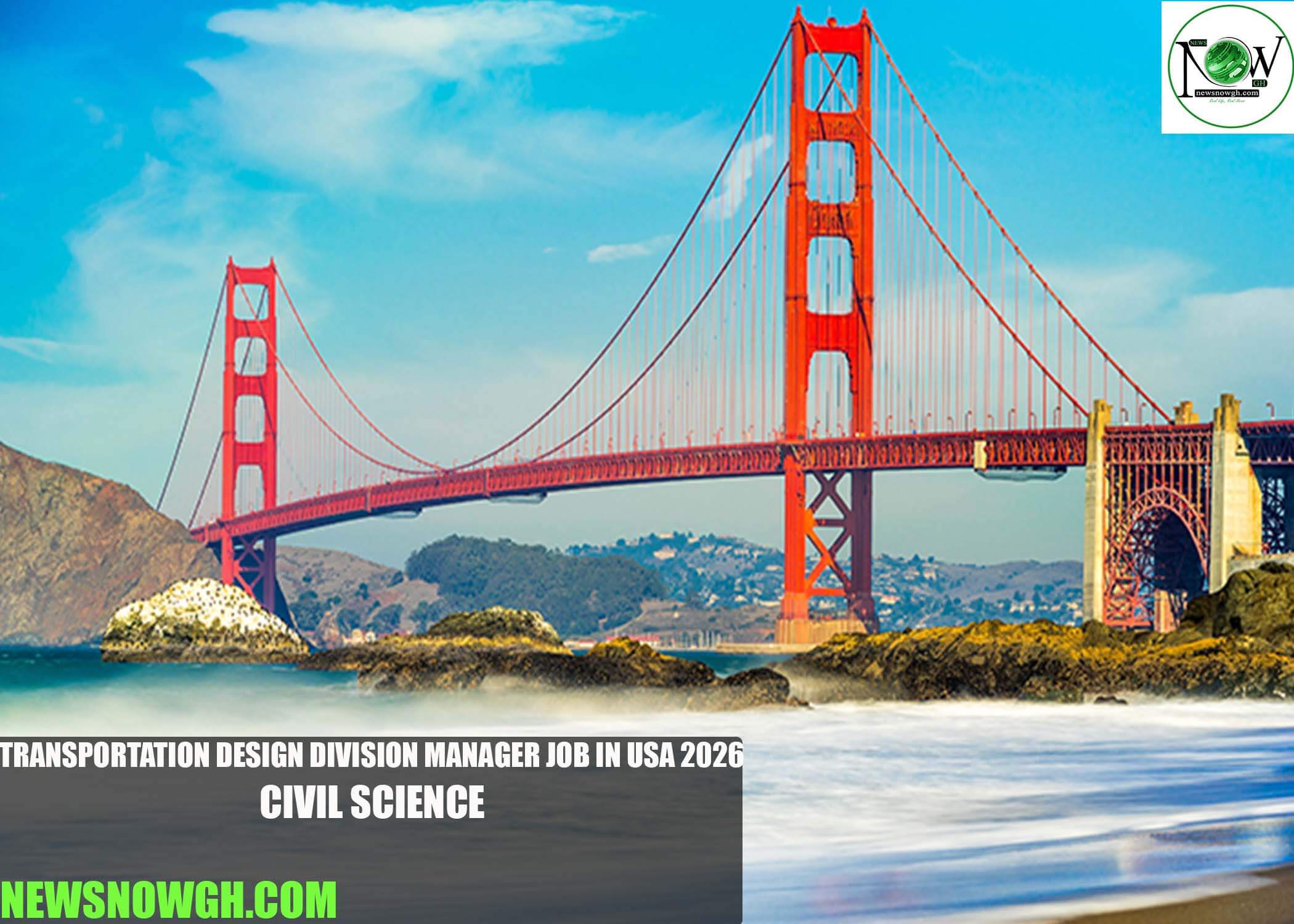 Transportation Design Division Manager Job in USA 2026 | Civil Science