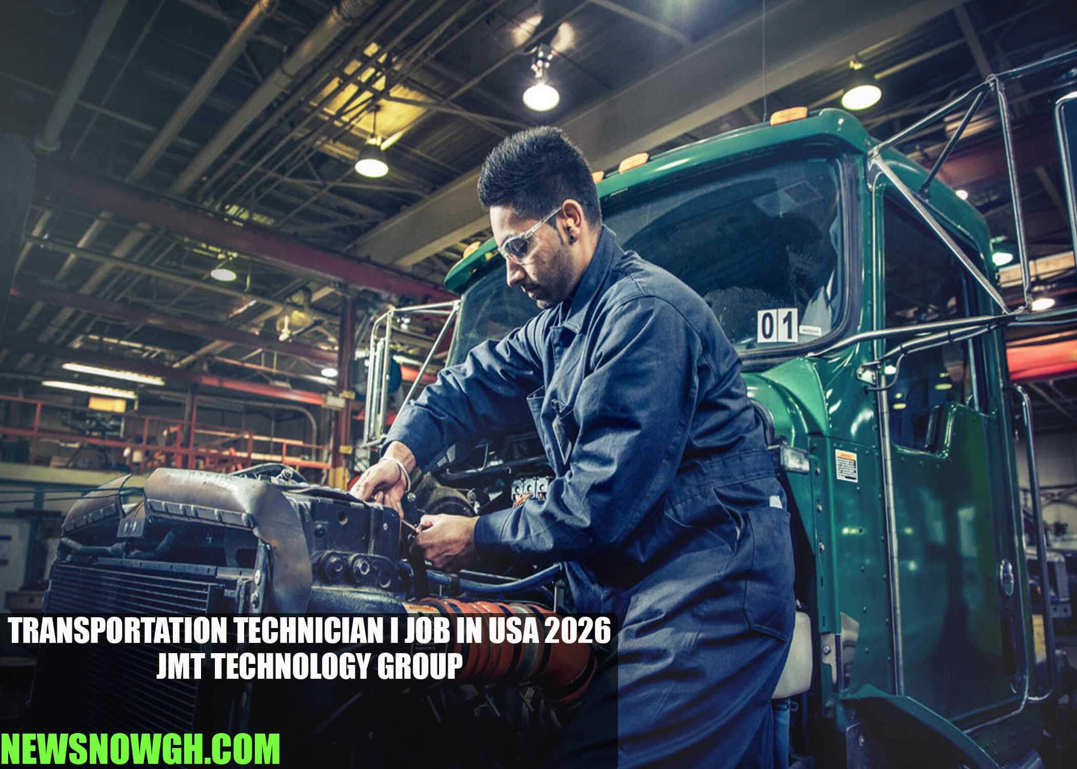 Transportation Technician I Job in USA 2026 | JMT Technology Group