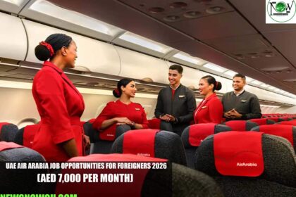 UAE Air Arabia Job Opportunities for Foreigners