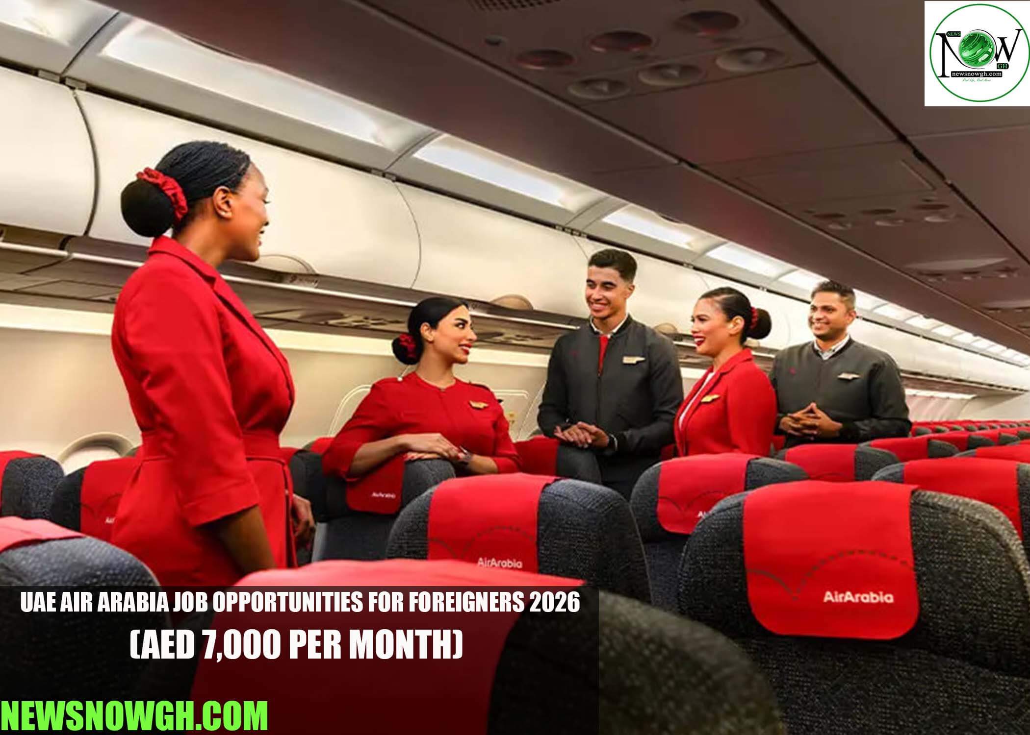 UAE Air Arabia Job Opportunities for Foreigners