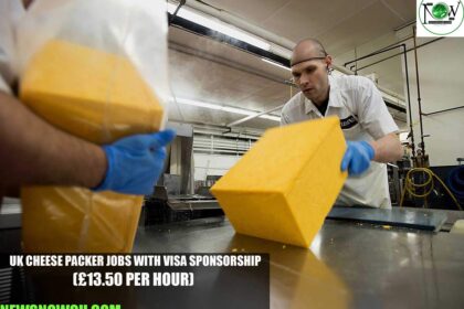 UK Cheese Packer Jobs with Visa Sponsorship