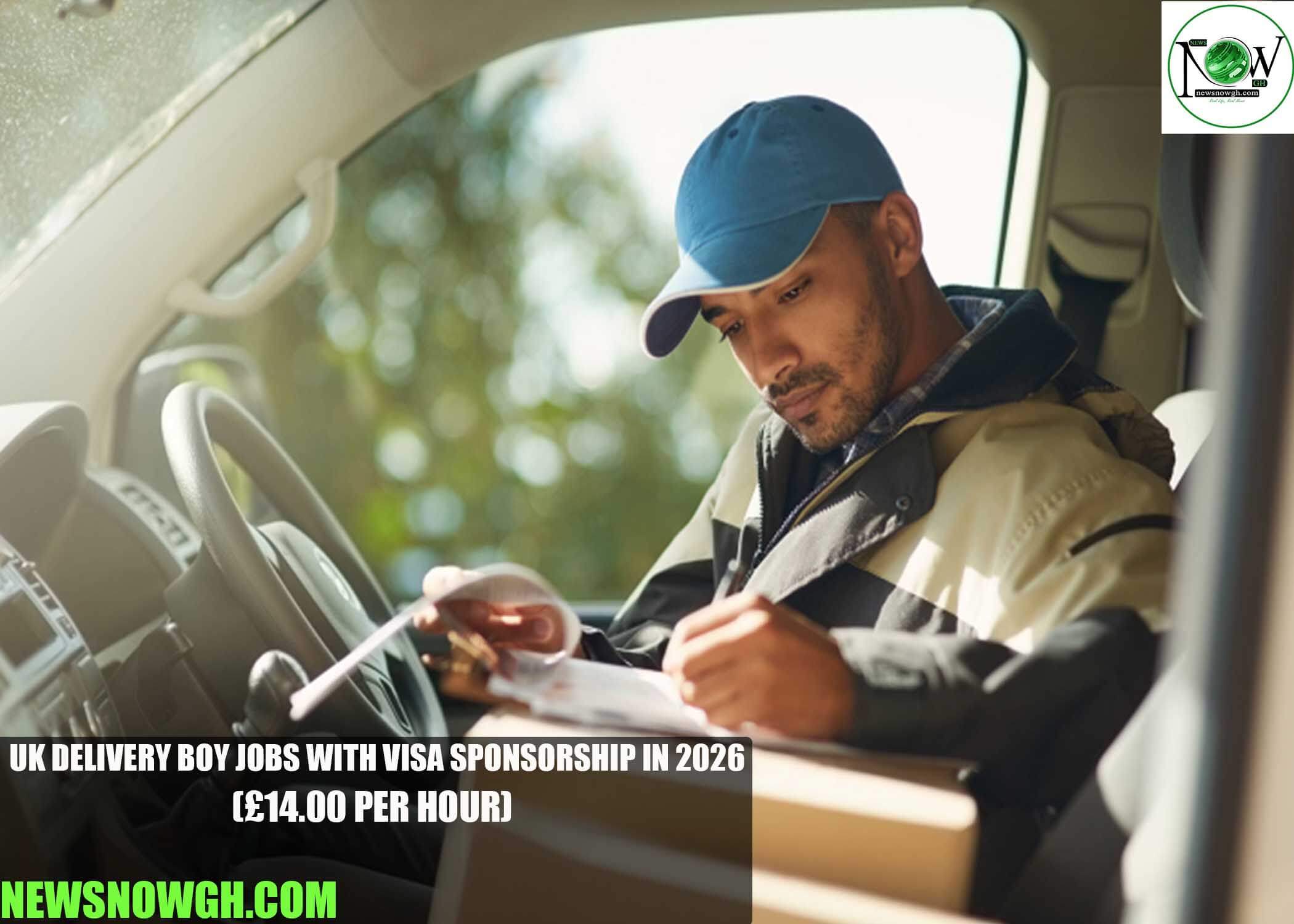 UK Delivery Boy Jobs with Visa Sponsorship