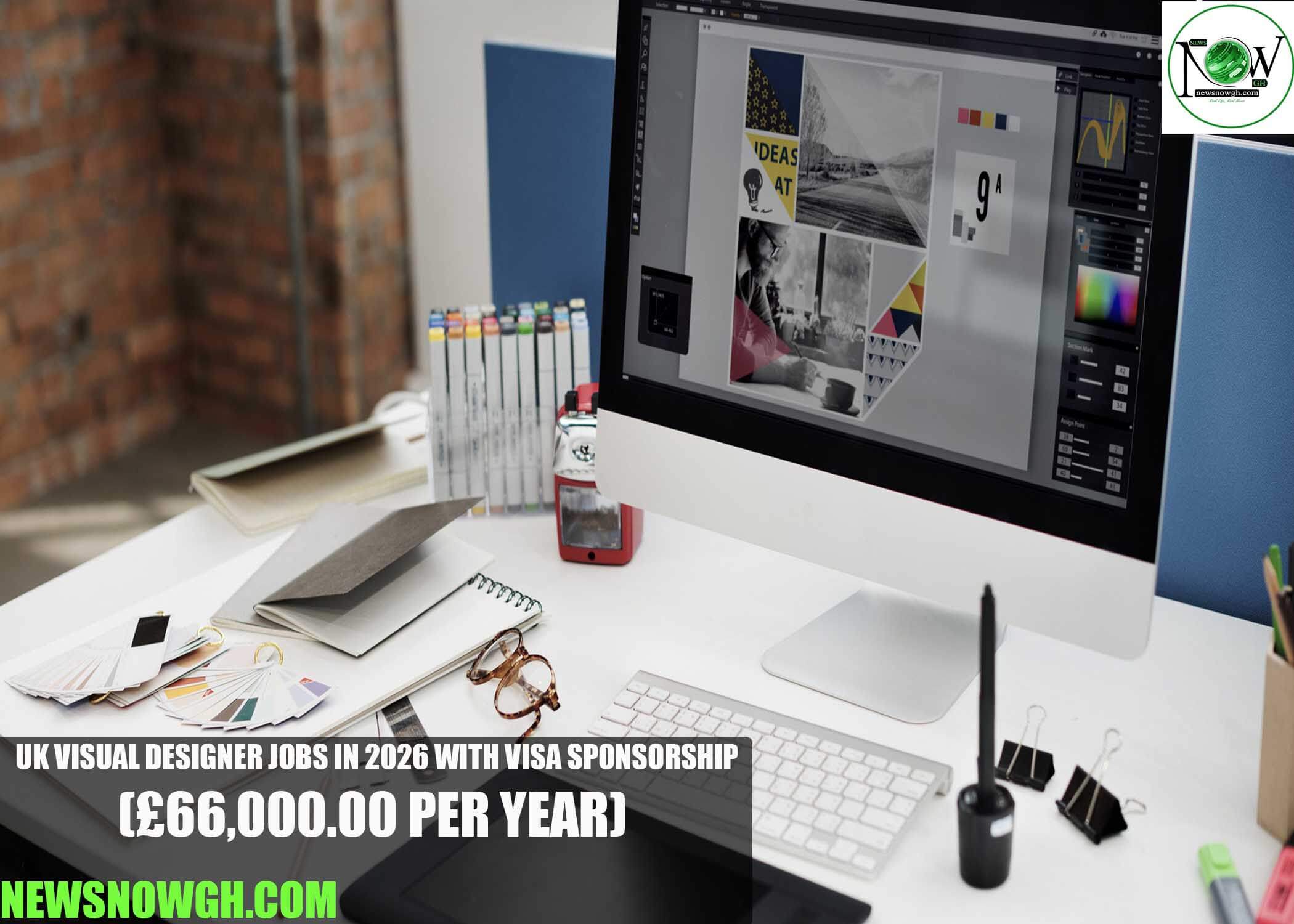 UK Visual Designer Jobs in 2026 with Visa Sponsorship