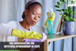 USA Housekeeping Job with Visa Sponsorship