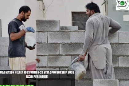 USA Mason Helper Jobs with H-2B Visa Sponsorship