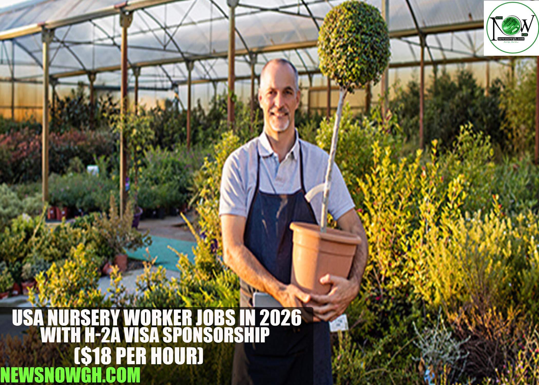 USA Nursery Worker Jobs in 2026