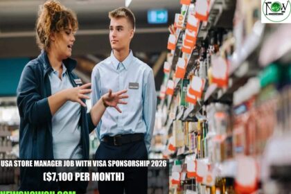 USA Store Manager Job with Visa Sponsorship 2026