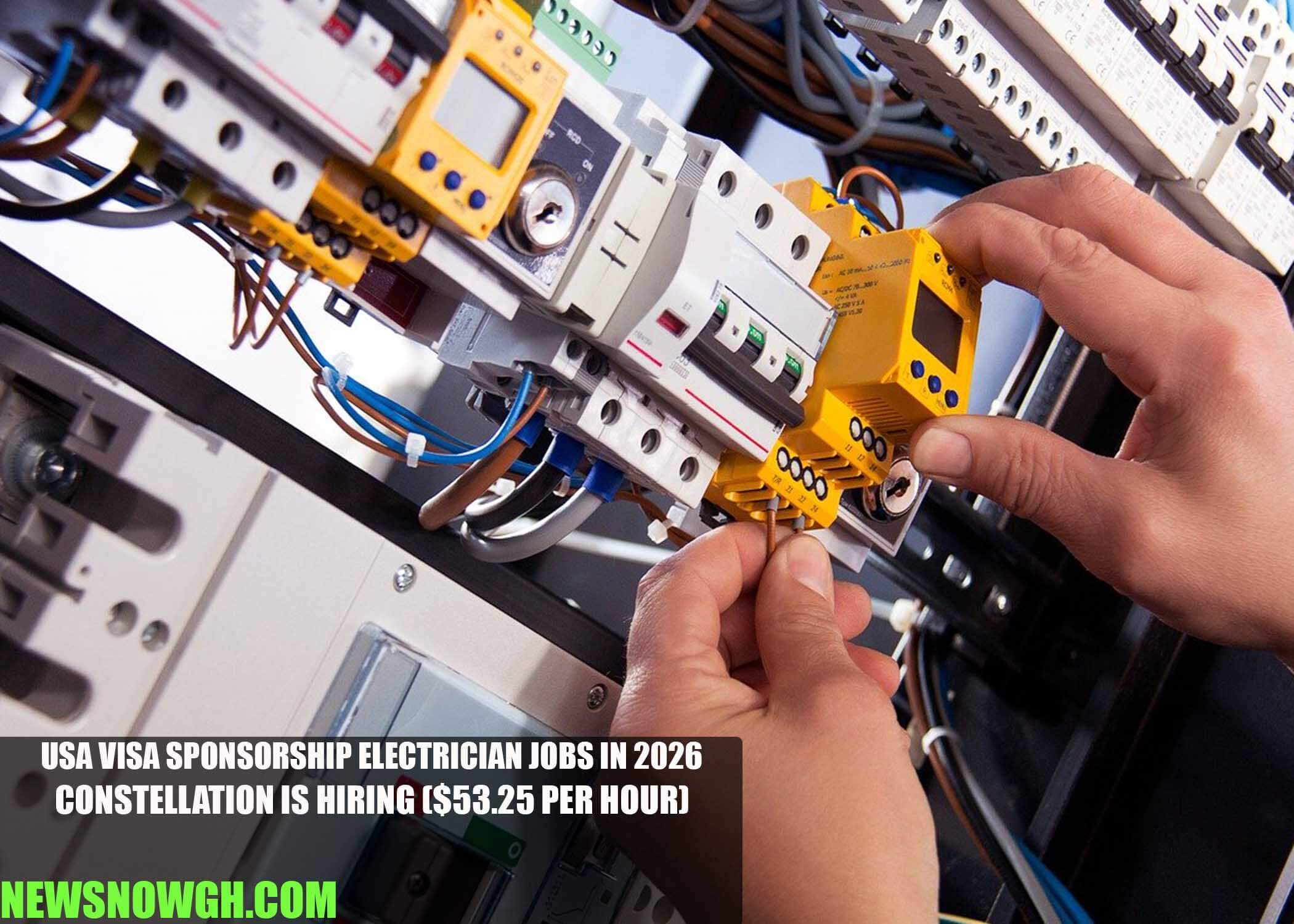 USA Visa Sponsorship Electrician Jobs in 2026