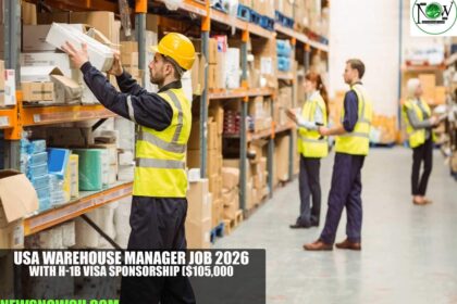 USA Warehouse Manager Job 2026