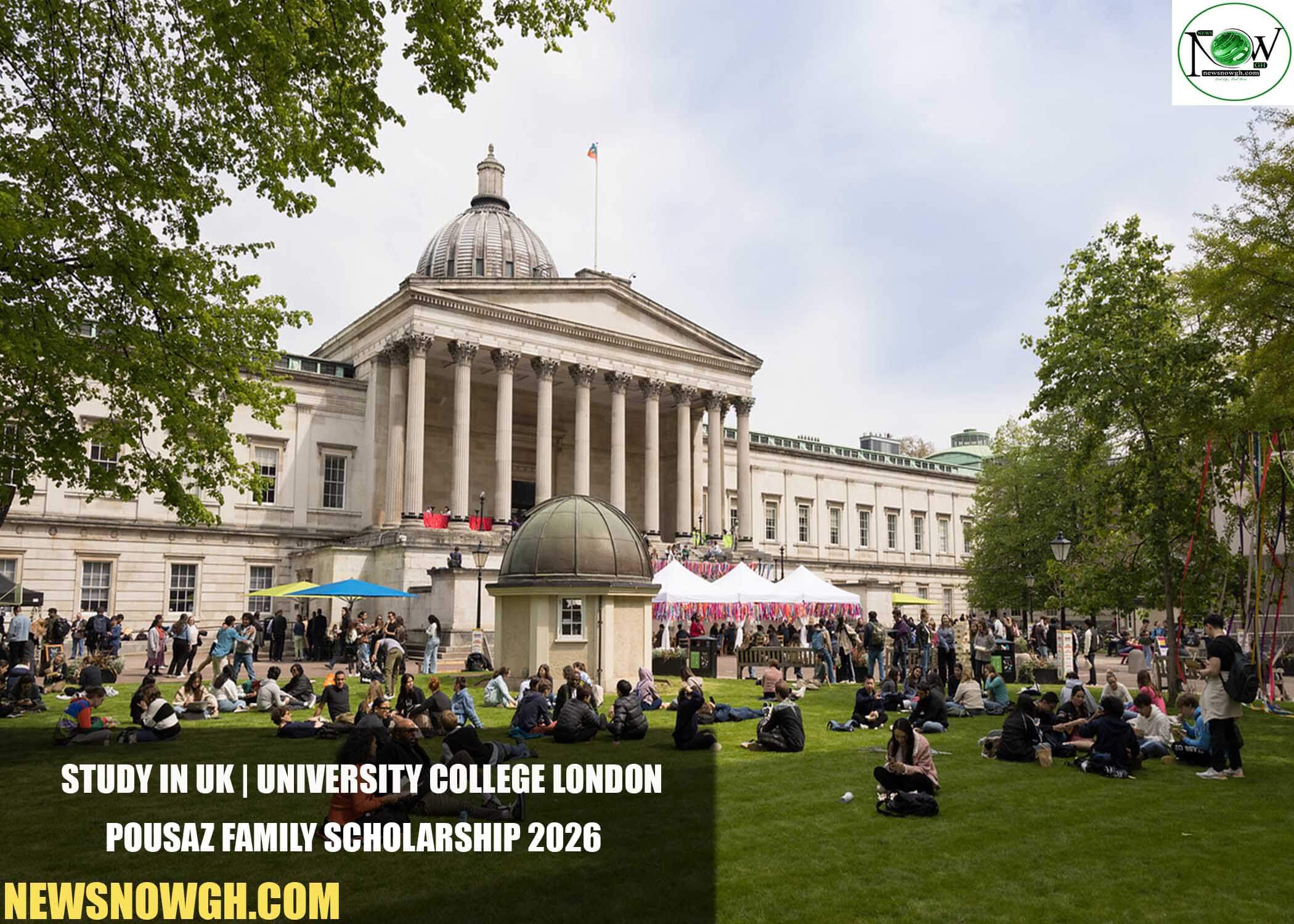 University College London Pousaz Family Scholarship