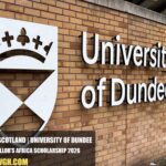 University of Dundee Vice Chancellor's Africa Scholarship
