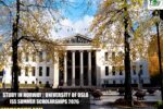University of Oslo ISS Summer Scholarships