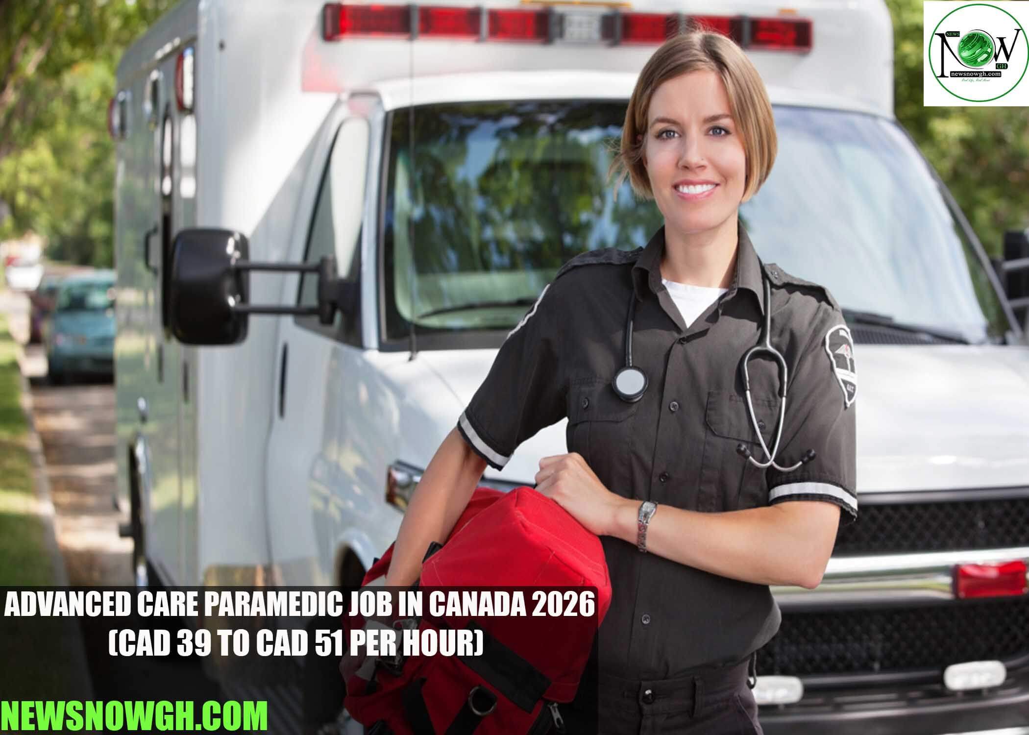 Advanced Care Paramedic Job in Canada 2026