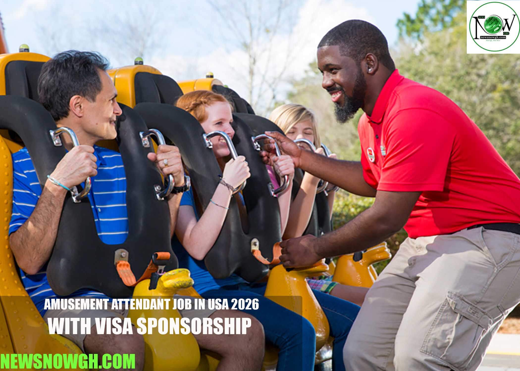 Amusement Attendant Job in USA 2026 with Visa Sponsorship