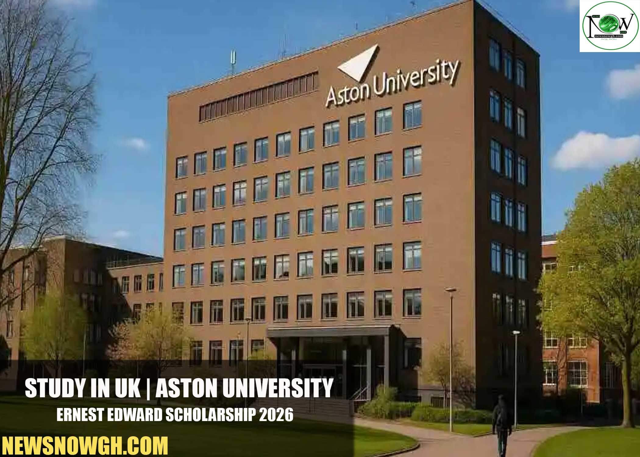 Aston University Ernest Edward Scholarship