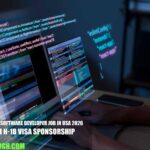 Backend Software Developer Job in USA 2026 with H-1B Visa Sponsorship