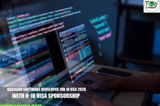 Backend Software Developer Job in USA 2026 with H-1B Visa Sponsorship