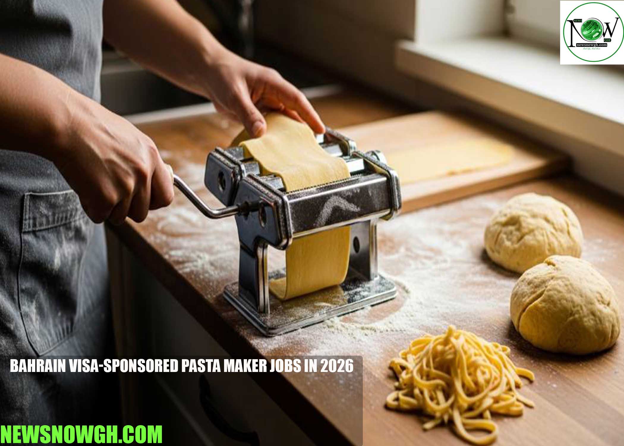 Bahrain Visa-Sponsored Pasta Maker Jobs in 2026