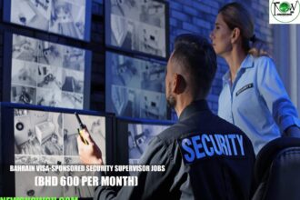 Bahrain Visa-Sponsored Security Supervisor Jobs