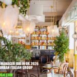 Bar Manager Job in UK 2026 | Urban Italian Group