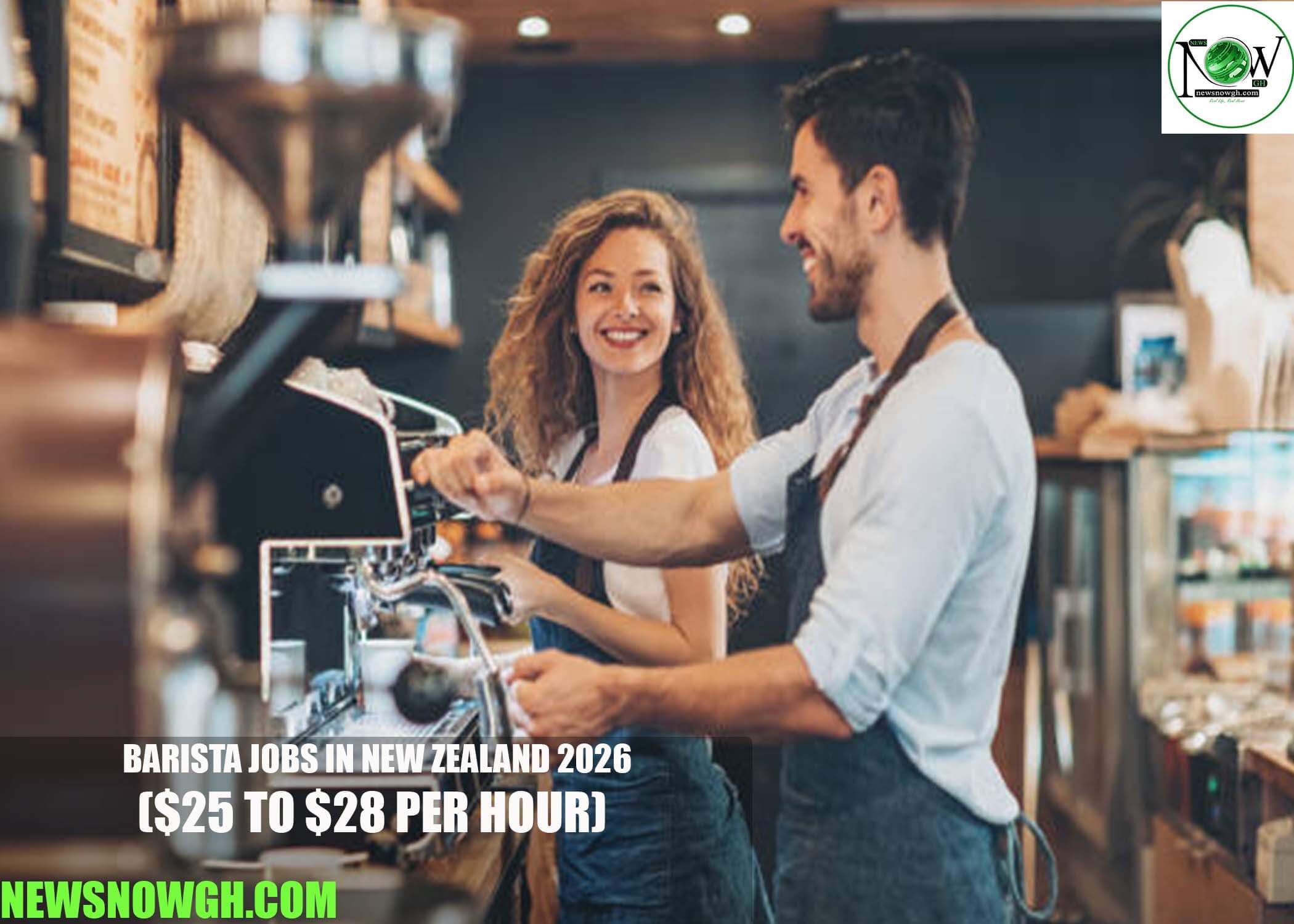 Barista Jobs in New Zealand 2026