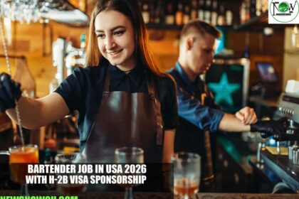 Bartender Job in USA 2026 with H-2B Visa Sponsorship