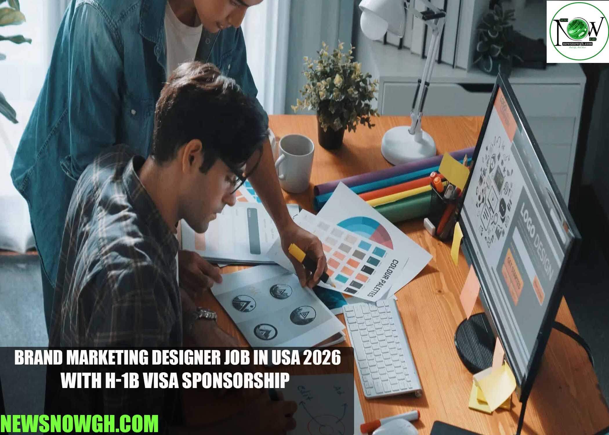 Brand Marketing Designer Job in USA 2026 with H-1B Visa Sponsorship