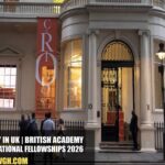 British Academy International Fellowships