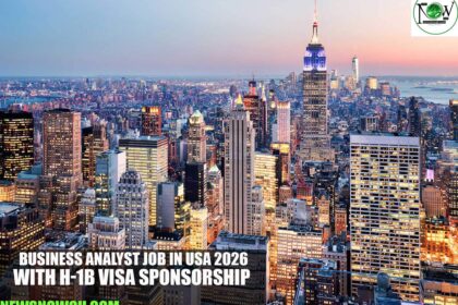 Business Analyst Job in USA 2026 with H-1B Visa Sponsorship