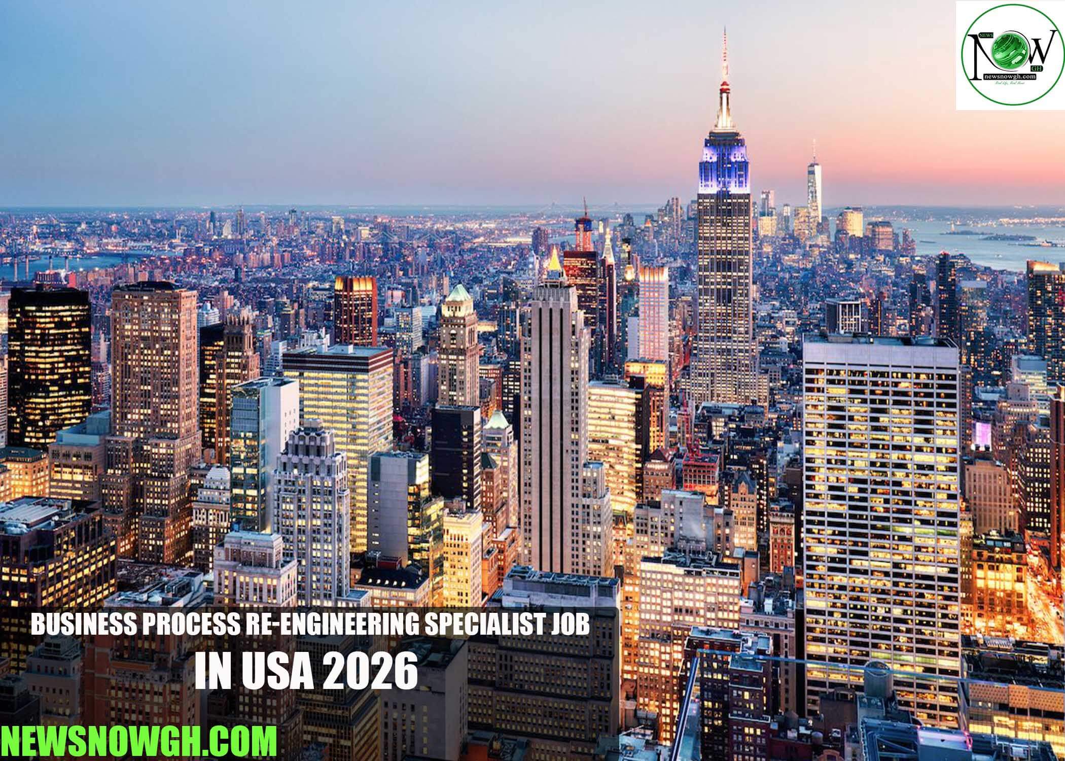 Business Process Re-Engineering Specialist Job in USA 2026
