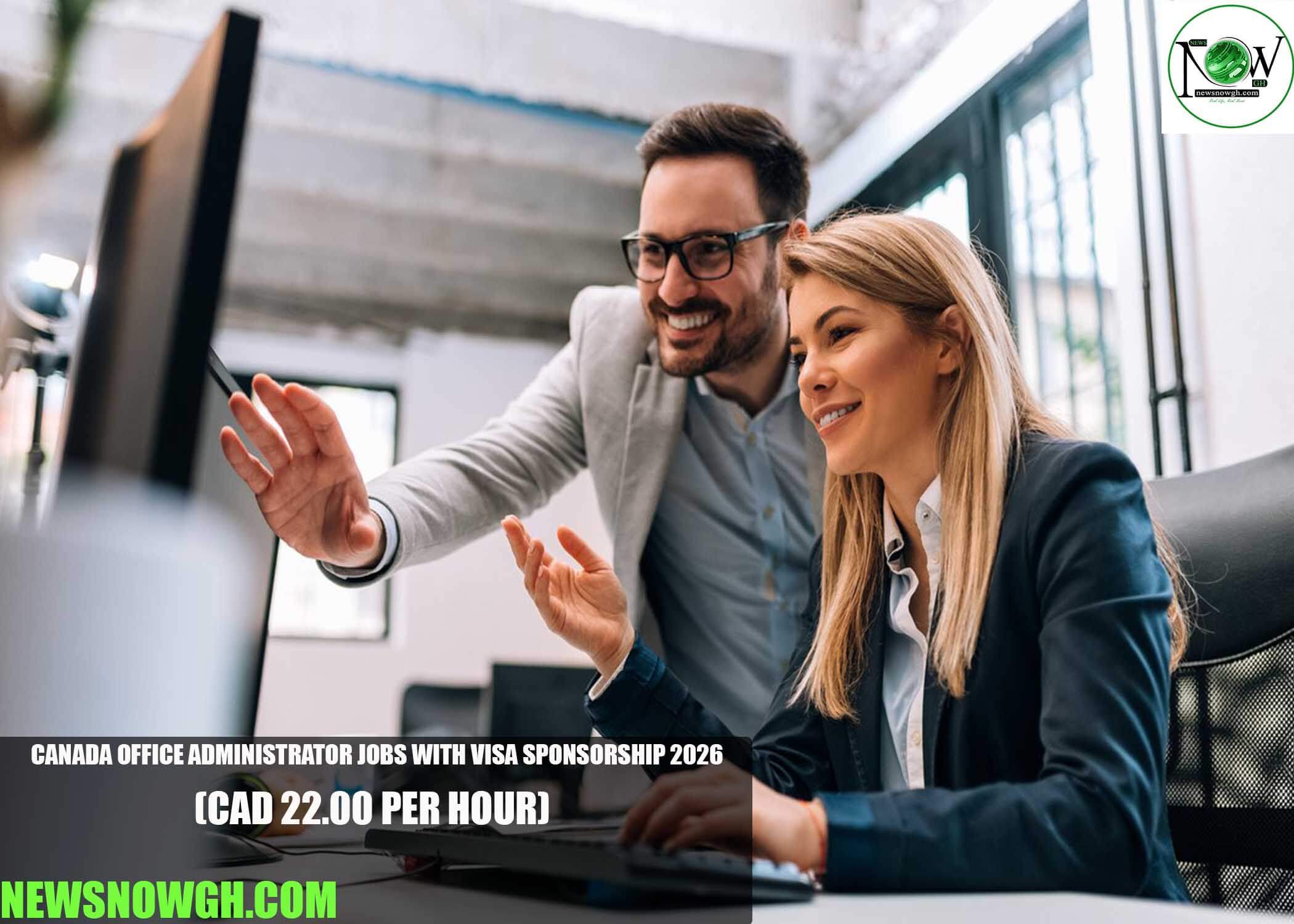 Canada Office Administrator Jobs with Visa Sponsorship