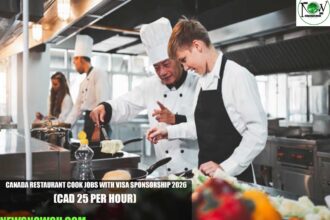 Canada Restaurant Cook Jobs with Visa Sponsorship 2026