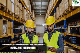 Canada Visa-Sponsored Storekeeper Jobs