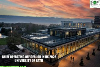 Chief Operating Officer Job in UK 2026 | University of Bath