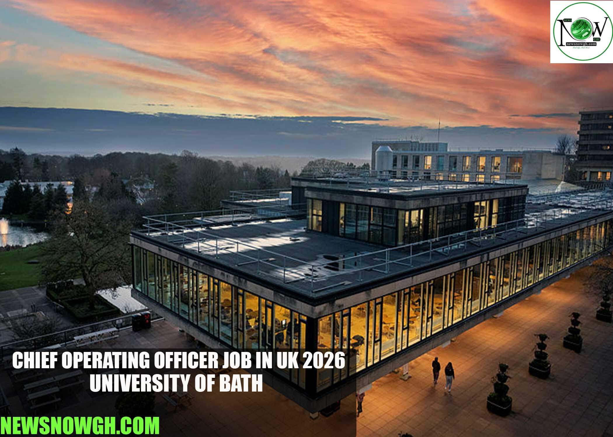 Chief Operating Officer Job in UK 2026 | University of Bath
