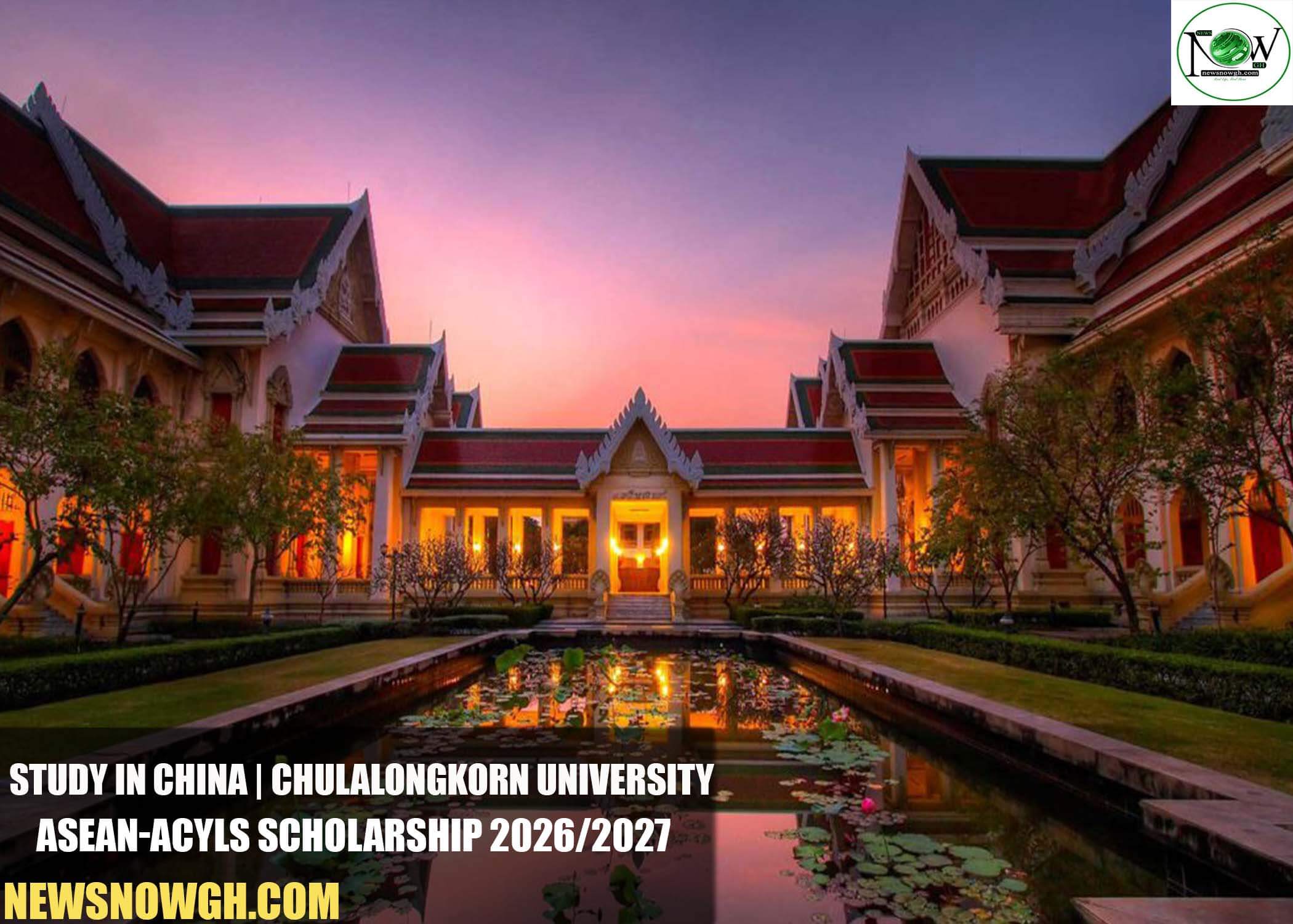 Chulalongkorn University ASEAN-ACYLS Scholarship