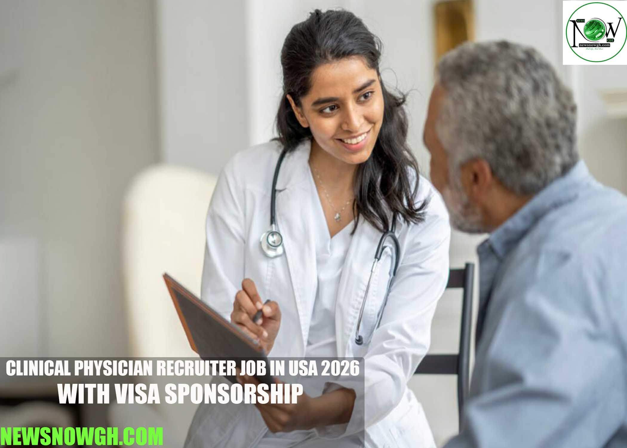 Clinical Physician Recruiter Job in USA 2026 with Visa Sponsorship