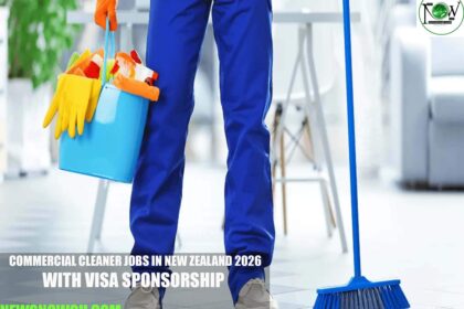 Commercial Cleaner Jobs in New Zealand 2026 with Visa Sponsorship
