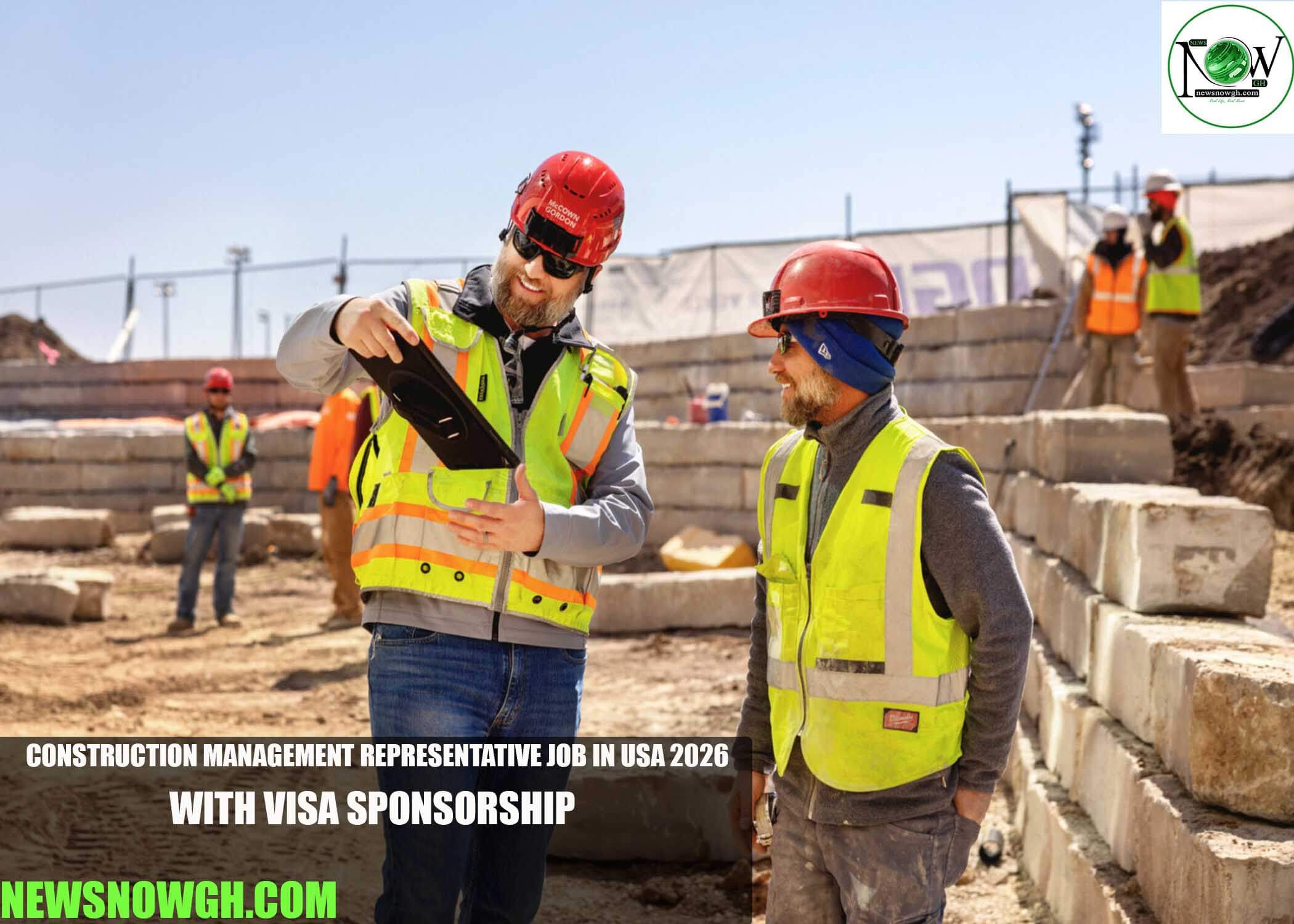 Construction Management Representative Job in USA 2026 with Visa Sponsorship