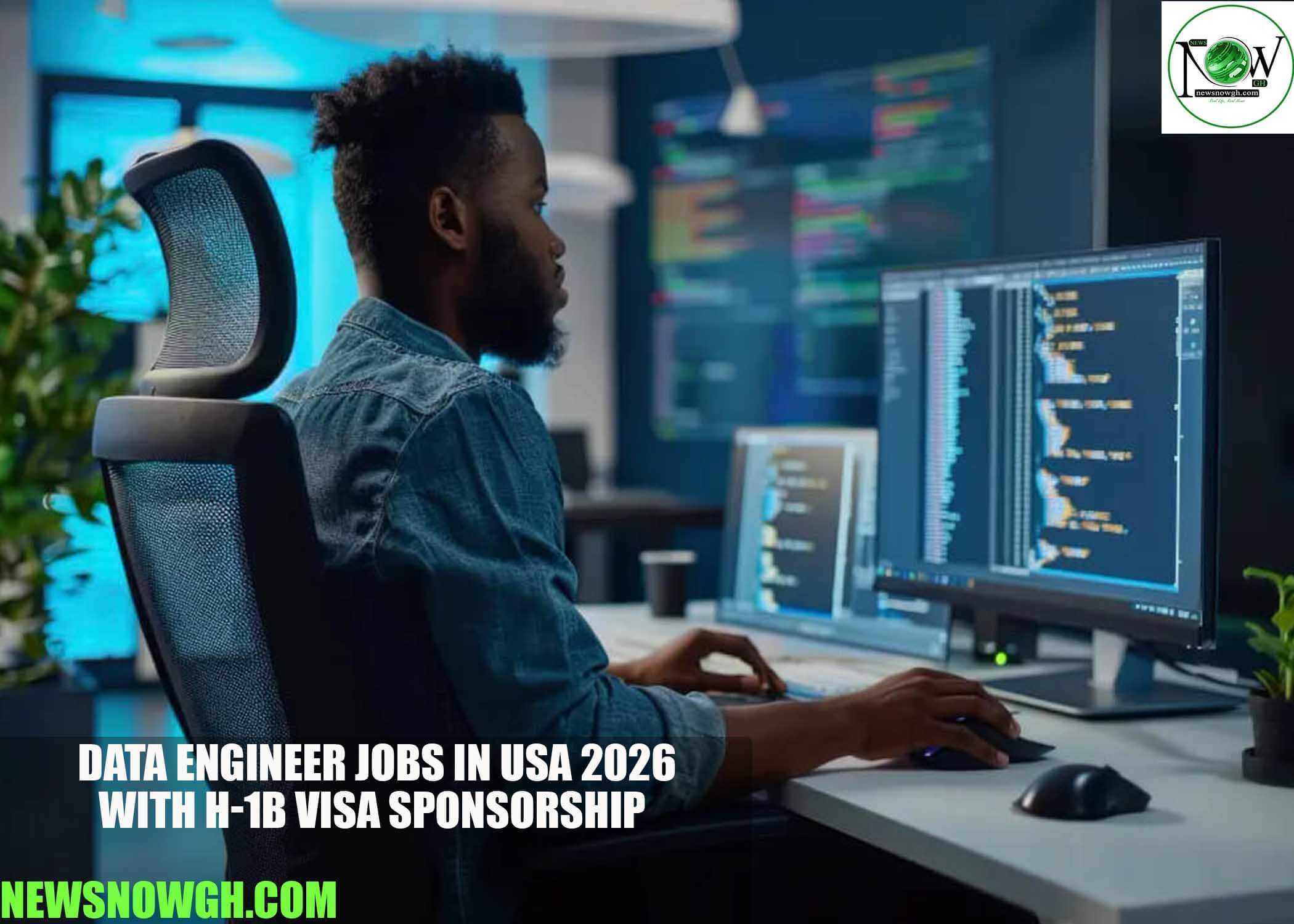 Data Engineer Jobs in USA 2026 with H-1B Visa Sponsorship